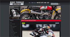 Desktop Screenshot of biketorqueracing.co.uk